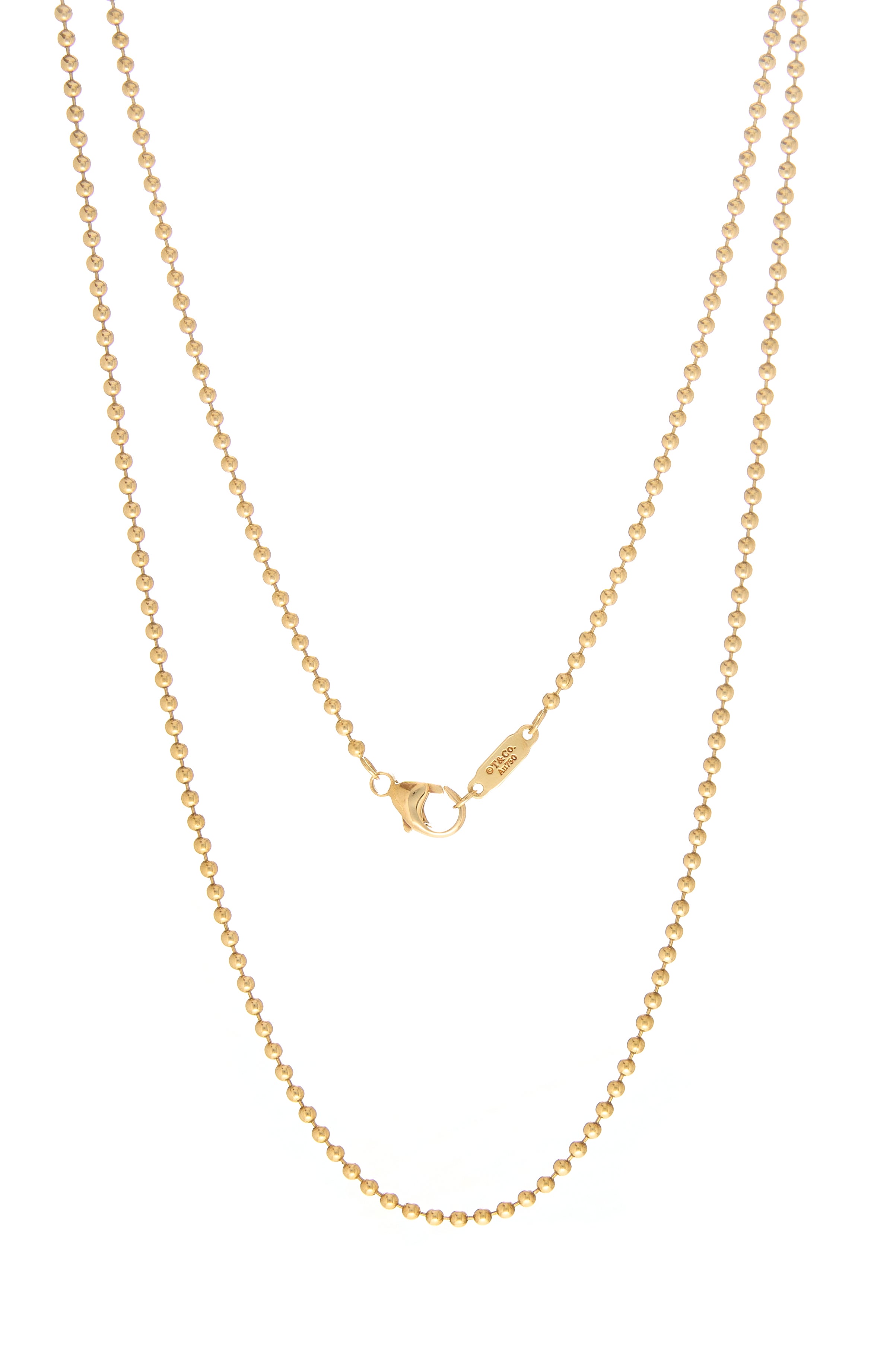 Cadena de Esferas Oro TIFFANY T&CO 18K