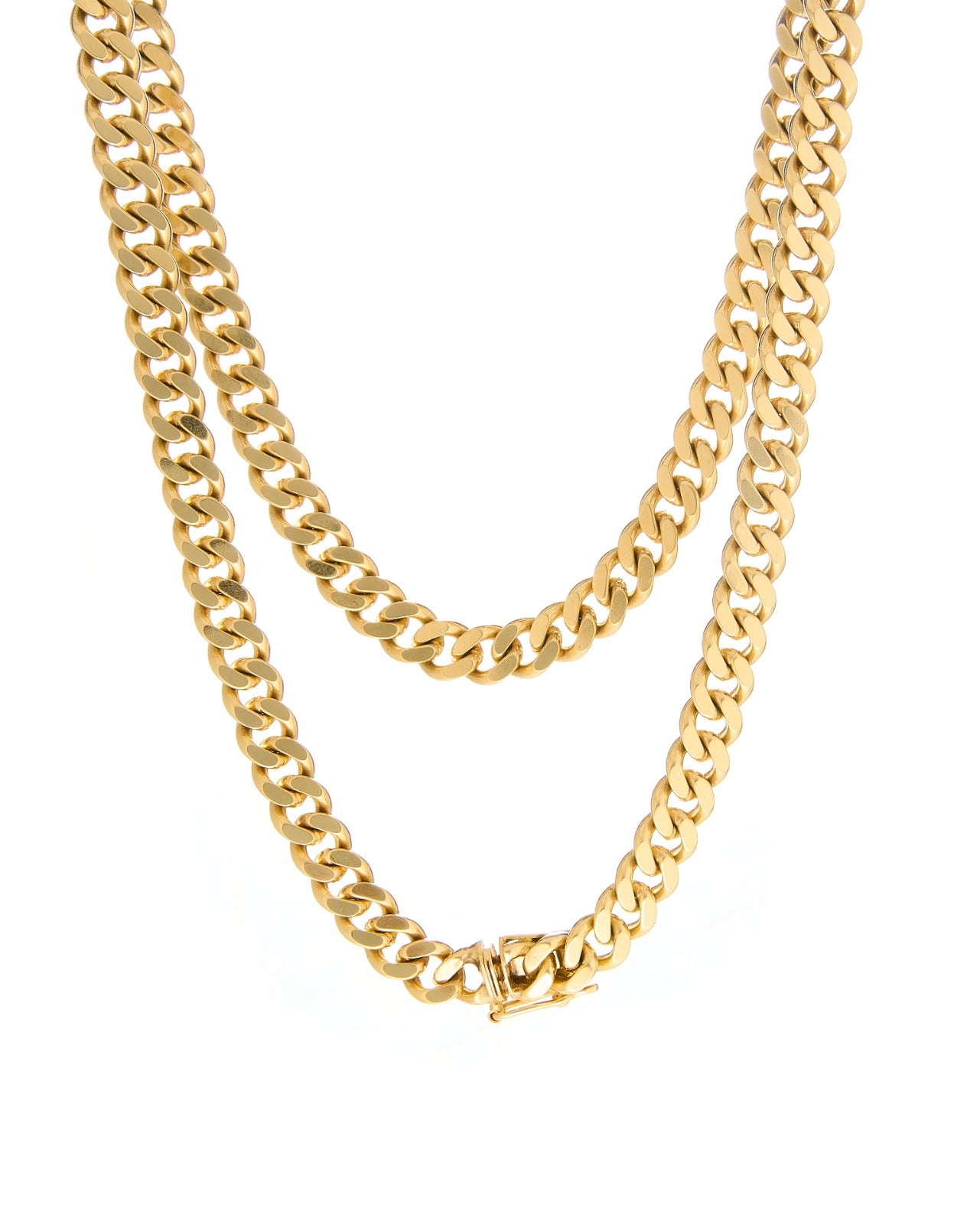 Cadena Estilo Cuban Link Caballero 24"
